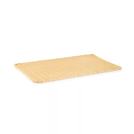 Kínáló tálca 60x40x1 cm világos bézs polipropilén - Német minőség