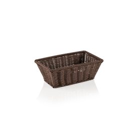   GN 1/4 Kenyérkosár barna polipropilén rozsdamentes kerettel - Német minőség