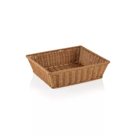   GN 2/3 Kenyérkosár bézs polipropilén rozsdamentes kerettel - Német minőség