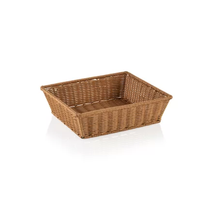 GN 2/3 Kenyérkosár bézs polipropilén rozsdamentes kerettel - Német minőség