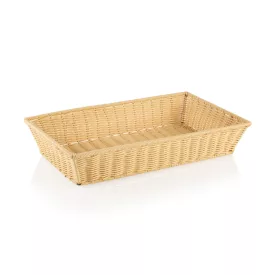   GN 1/1 Kenyérkosár világos bézs polipropilén rozsdamentes kerettel - Német minőség