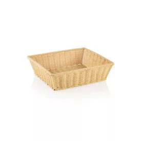   GN 2/3 Kenyérkosár világos bézs polipropilén roszdamentes kerettel - Német minőség