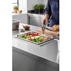 GN edény 1/1 10 mm 1,25 literes - Német minőségű, 0,6 mm vastag rozsdamentes kivitel - Prémium választás