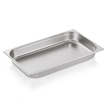 GN edény 1/1 65 mm 9 literes - Német minőségű, 0,6 mm vastag rozsdamentes kivitel - Prémium választás