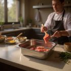 GN edény, 2/3 100 mm, 9 l, (354x325 mm), rozsdamentes - Prémium választás