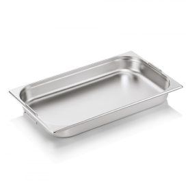 GN edény 1/1 65 mm 9 literes csúszófüles - Német minőségű, 0,6 mm vastag rozsdamentes kivitel - Prémium választás