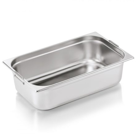 GN edény 1/1 150 mm 20 literes csúszófüllel 0,6 mm vastag rozsdamentes anyagból – német minőség - Prémium választás