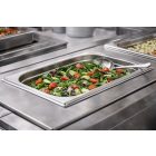 GN edény 1/2 65 mm 4 literes rozsdamentes, német minőség – német minőség - Prémium választás