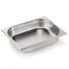 GN edény 1/2 65 mm 4 literes rozsdamentes, német minőség – német minőség - Prémium választás
