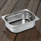 GN edény 1/2 100 mm 6 literes rozsdamentes, német minőség – német minőség - Prémium választás