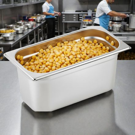 GN edény 1/3 150 mm, 5,7 l, rozsdamentes - Prémium választás