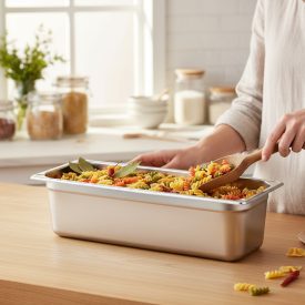 GN edény 2/4 150 mm, 8,5 l, rozsdamentes - Prémium választás