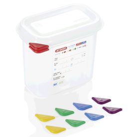   Araven GN edény 1/9 150 mm 1,5 liter ételtároló légmentesen záró fedővel