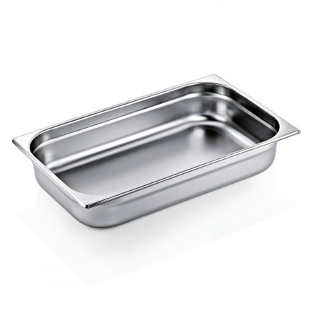 Gn edény 1/1 100 mm 13 liter 0,7 mm vastag rozsdamentes anyagból – német minőség - Prémium választás