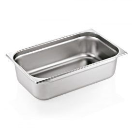 Gn edény 1/1 150 mm 20 liter 0,7 mm vastag rozsdamentes anyagból – német minőség - Prémium választás