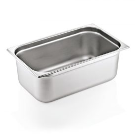 Gn edény 1/1 200 mm 28 liter 0,7 mm vastag rozsdamentes anyagból – német minőség - Prémium választás