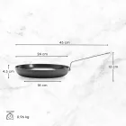 de Buyer CERANOA kerámia serpenyő 24 cm – PTFE-mentes