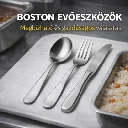 Boston olasz rozsdamentes evőeszközök