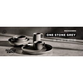 ONE STONE GREY kőporcelán tányér család