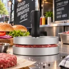 Quttin fém hamburgerprés egyenletes húspogácsák formázásához