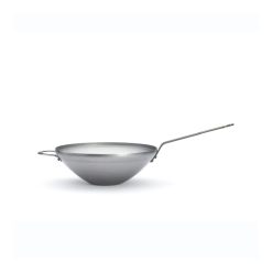 Wok, 40 cm, füllel, Mineral B, de Buyer, vas