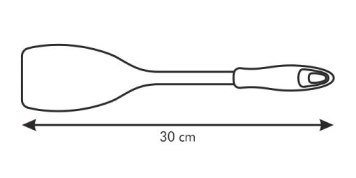 "Fordítólapát műanyag fogóval, 30 cm, Presto Wood"