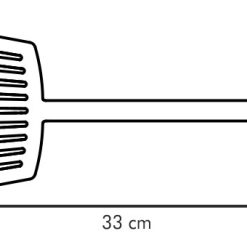 "Fordítólapát, perforált, 33 cm, Space Line"