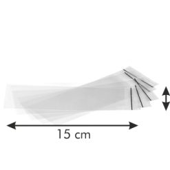 Müzliszelet tasak, 25 db, Della Casa