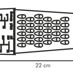 "Négy oldalú reszelő mérőtartóval, Handy"