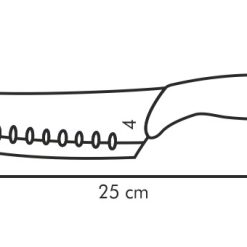 Santoku japán kés, 15 cm, Presto