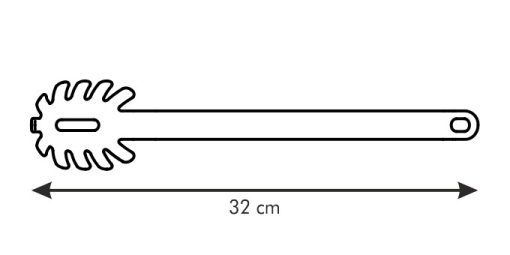 Spagettiszedő kanál, 32 cm, Space Line