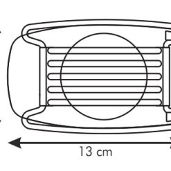 "Tojásszeletelő, 13x9 cm, Presto"