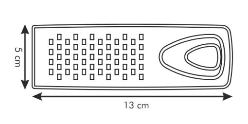 "Univerzális reszelő, 13x5 cm, Presto"
