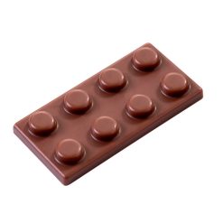 "Chocobrick csokoládéforma (MA6005), 275x175 mm, 20 db-os, polikarbonát"