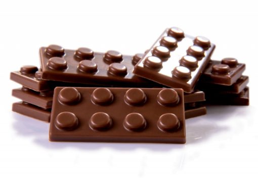 Chocobrick csokoládéforma (MA6005), 275x175 mm, 20 db-os, polikarbonát