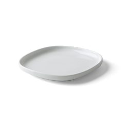 Skagen lapostányér, 24 cm, fehér, high alumina porcelán