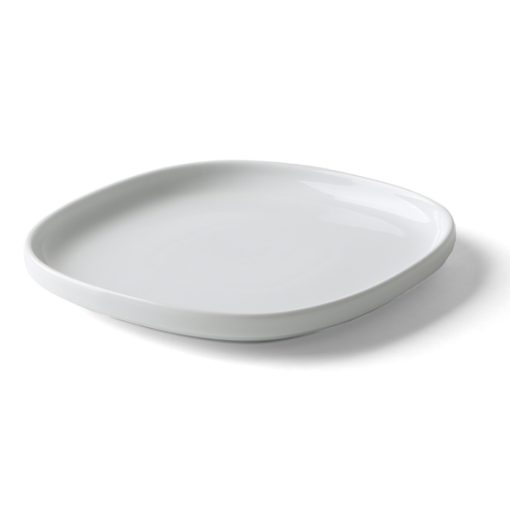 Skagen lapostányér, 32,5 cm, szürke, high alumina porcelán