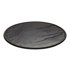 "Slate Design lapostányér, 25 cm, matt, porcelán"