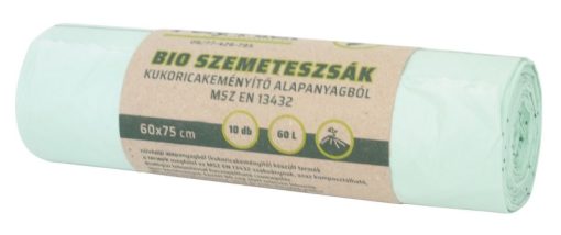 "Bio szemeteszsák 60 literes 10 db/tekercs"