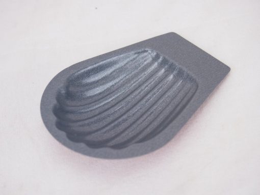 Kagyló sütőforma, 8,8x6 cm, 20 db/csomag, thermoplate, (1381)