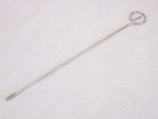 "Rablóhústű, 21 cm, 4 db/csomag, rozsdamentes, (0254)"