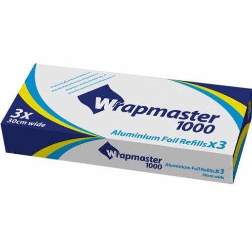 Wrapmaster alufólia 30cm*30m, 3tek/karton