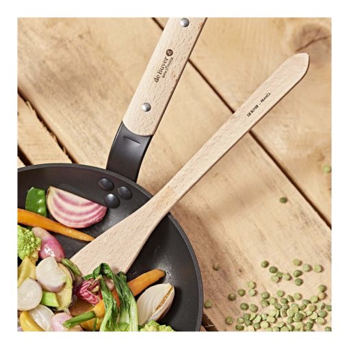 Spatula, ferde, 30 cm, bükkfa, B Bois, de Buyer