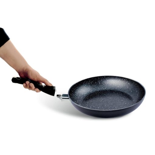 Bio Stone wok levehető nyelű 28cm