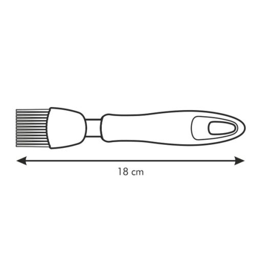 Szilikon ecset, 18 cm, Presto