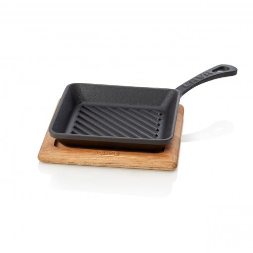 Mini grill/serving pan