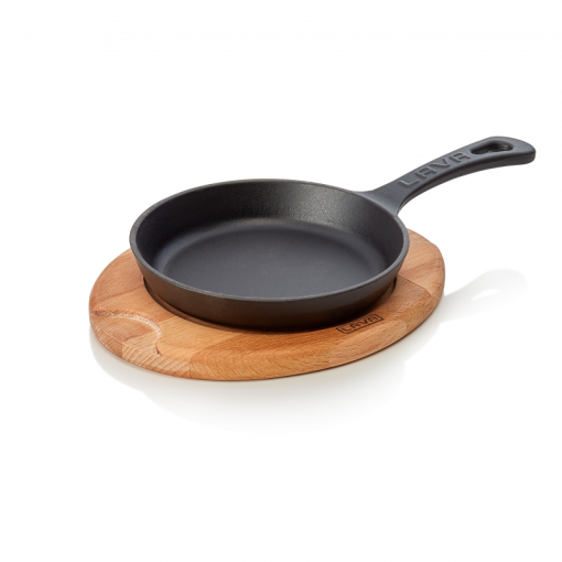 Frying/serving pan