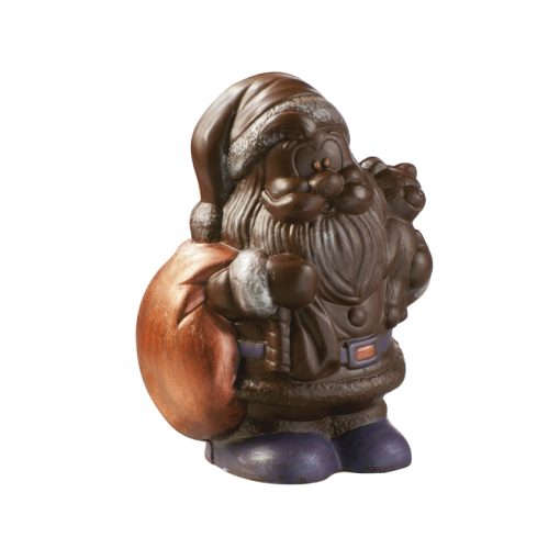 SANTA CLAUS W/BEAR H 168 MM CHOC. MOULD