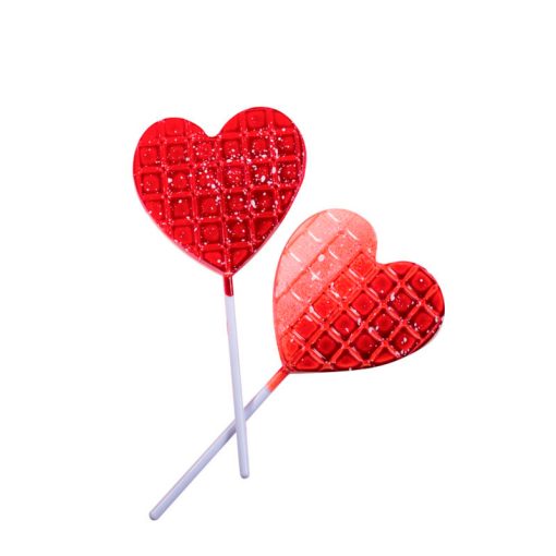 HEART LOLLI POP PACK 2 MOULDS