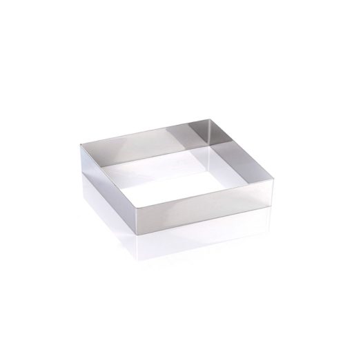 ST. STEEL SQUARE 142X142 H 35 MM